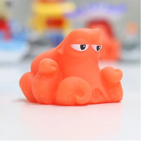 Baby Bath Water Spraying Squeeze Toy – Floating Rubber Animals for Kids