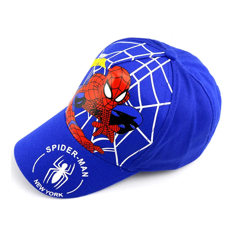 Disney Spider-Man Kids Baseball Cap — Cute Adjustable Sun Hat & Visor for Boys & Girls, Unisex (Ages 3–8 | 50–54 cm / 19.7–21.3 in)