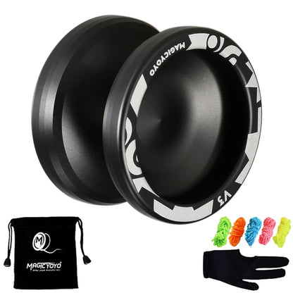 Magic Yoyo V3 - Aluminum Alloy Professional Yoyo, Responsive or Unresponsive Toy for Children