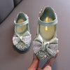 Summer Baby Girls’ Sandals – Toddler & Infant Slip-On Shoes, Pearl Crystal Single Princess Roman Sandals, Size 21-36