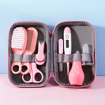 13/8/4Pcs Baby Care Kit - Newborn Beauty & Nail Kit, Baby Medical Care Tools, Nail Clippers, Hair Brush