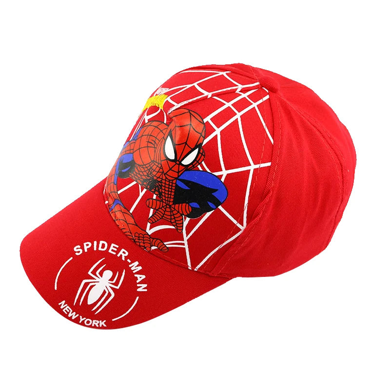 Disney Spider-Man Kids Baseball Cap — Cute Adjustable Sun Hat & Visor for Boys & Girls, Unisex (Ages 3–8 | 50–54 cm / 19.7–21.3 in)