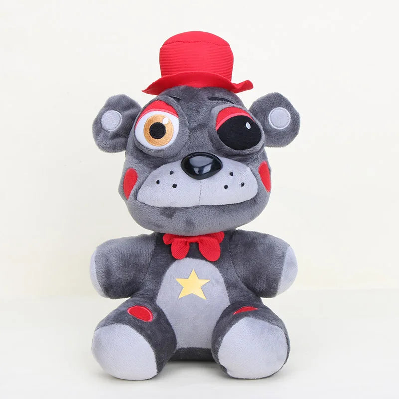 25cm Freddy Plush Foxy Chica Bonnie Springtrap Golden Freddy Fazbear Soft Stuffed Dolls Toy