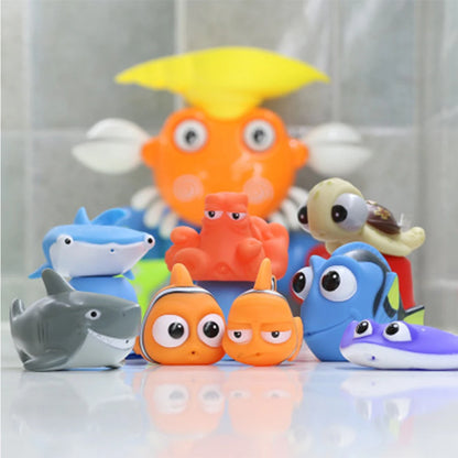 Baby Bath Water Spraying Squeeze Toy – Floating Rubber Animals for Kids