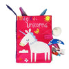 Baby Tail Cloth Book – Interactive Early Learning Toy with Sound Paper and Rattle for Ages 0–36 Months