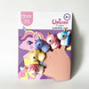 5PCS Kids Animal Finger Puppet Set, Lion Elephant Bear Mini Hand Puppets Educational Toy