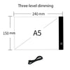 A4 Dimmable LED Drawing Copy Pad – Educational Painting Toy for Kids, Creative Growth Playmate Gift for Children