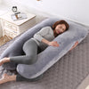 PANGDUBE Pregnancy Pillow 130x70cm - Waist & Nursing Pillow for Pregnant Women & Breastfeeding Cushion
