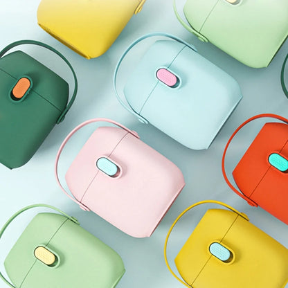 Portable Baby Food Storage Box - BPA Free Formula Dispenser, Cartoon Infant Milk Powder Box, Toddler Snacks Cup Container, Leak-Proof, Eco-Friendly
