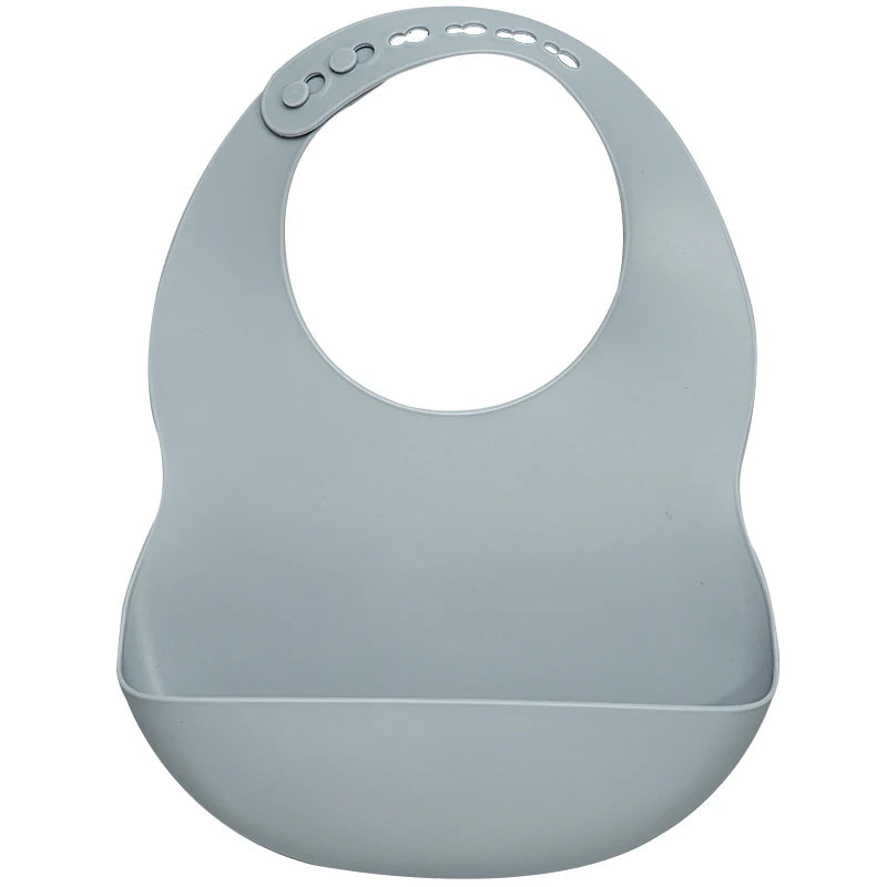 Muslinlife Newborn Baby Silicone Feeding Bibs | Waterproof Toddler Breakfast Tableware | Baby Feeding Bibs for Toddlers - Kidzy Market