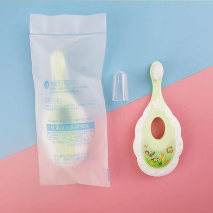 Baby & Toddler Toothbrush for 0-3 Years Old, Extra Soft 10000 Floss Bristles for Baby Gum Care