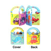 Waterproof Bath Book Toy – Floating Cognitive Learning Book with 10 Themes for Babies