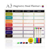 A3 Magnetic Weekly & Monthly Planner Whiteboard - Flexible Fridge Message & Drawing Board (11.7 x 16.5 in / 29.7 x 42 cm)