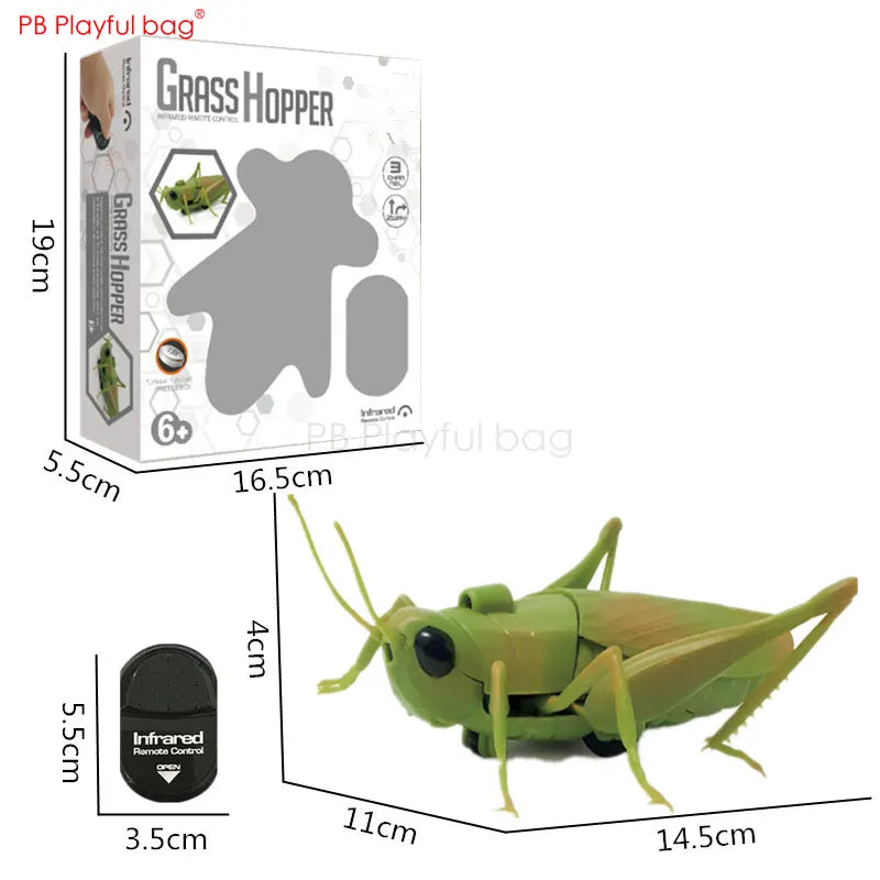 RC Insect and Animal Toy – Electric Simulated Snake, Cockroach, Pillbug Remote Control Toy
