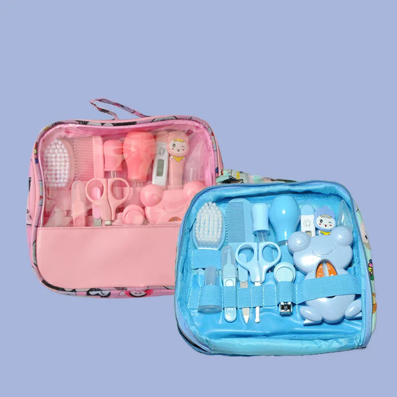 13/8/4Pcs Baby Care Kit - Newborn Beauty & Nail Kit, Baby Medical Care Tools, Nail Clippers, Hair Brush