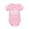“I Had Boobs for Breakfast, What Did You Have?” Funny Baby Girl Romper – Newborn Baby Boy Clothes Jumpsuit