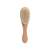 Baby Care Hair Brush for Kids - Girl Bath & Shower - Pure Natural Wool Wooden Comb & Hairbrush - Infant Newborn Massager