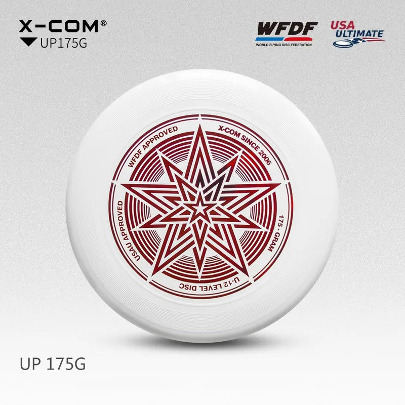 X-COM Professional Ultimate Flying Disc - WFDF Certified 175g (6.2 oz), 10.75 in (27.3 cm) - Includes Storage Bag, 4 Colors