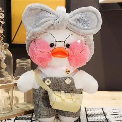 Lalafanfan Yellow Duck Plush Toy 30cm (11.8 Inches)