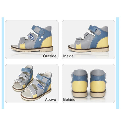 Ortoluckland Toddler Girls’ Sandals – New Children Orthopedic Flatfeet Shoes, Summer Boys’ Arch Support Footwear, Size 20 to 33