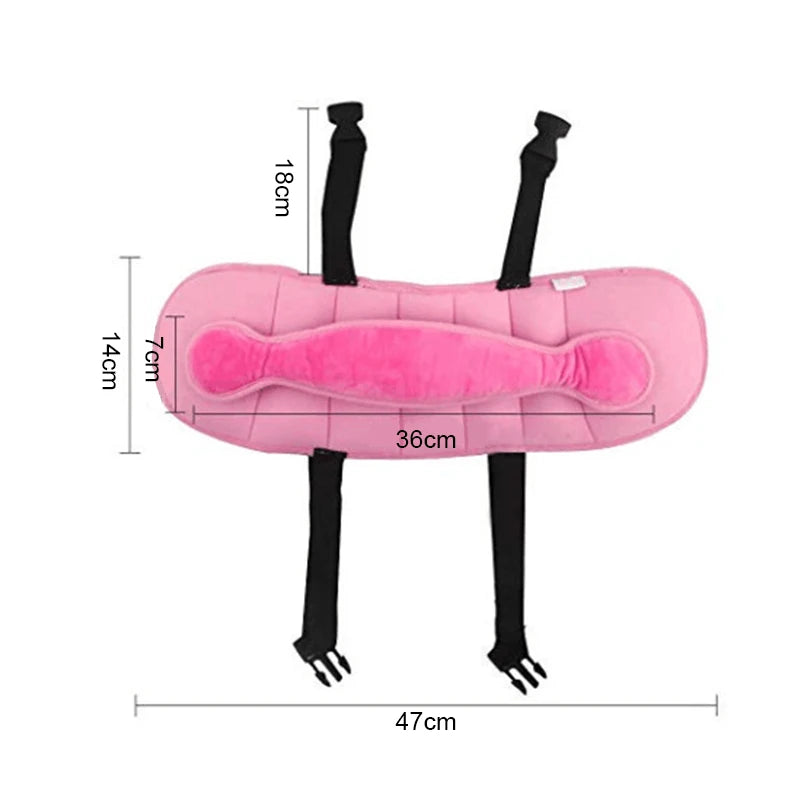 Brand New Baby Kids Head Neck Support Car Seat Belt, Soft Headrest Pillow Pad Protector for Stroller