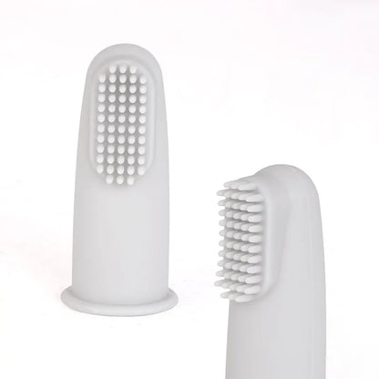 BPA Free Baby Accessories Silicone Infant Toothbrush, Kids Finger Set Toothbrush for Children Teeth Cleaning, Baby Items