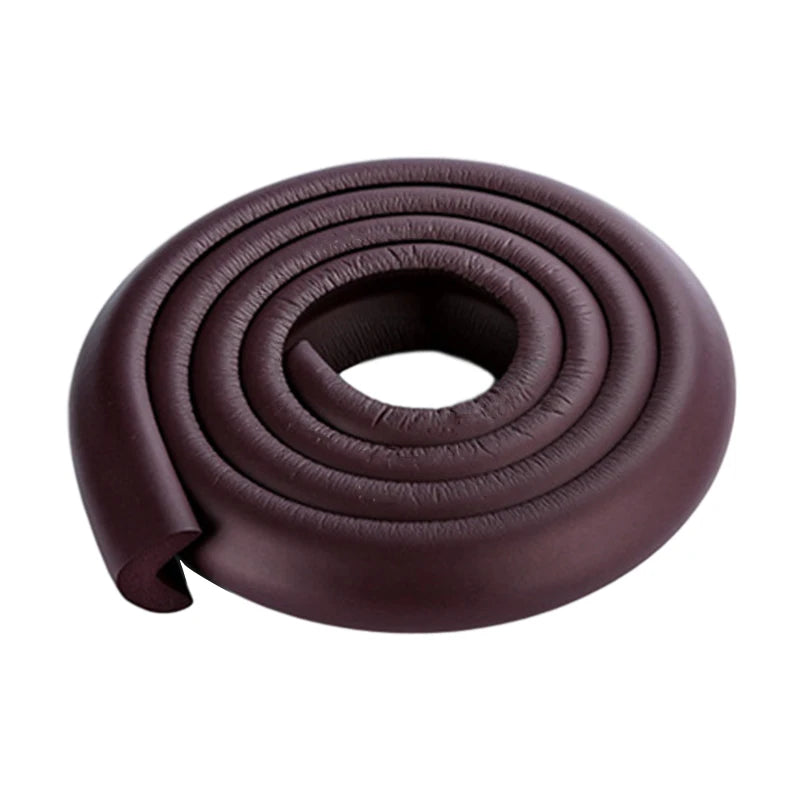 2M Soft Baby Safety Desk Table Edge Guard Strip Security L-Shaped Kids Protection Bumper Edge Angle Home Anti-Collision Strip