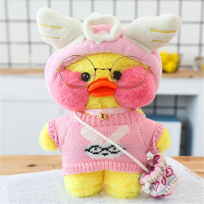 Lalafanfan Yellow Duck Plush Toy 30cm (11.8 Inches)