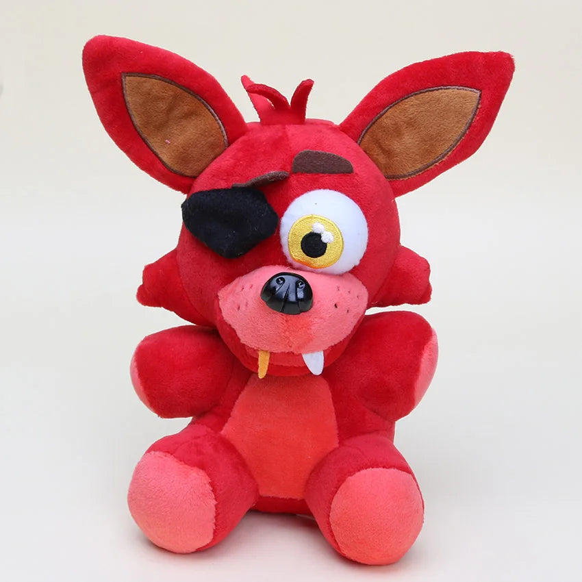 25cm Freddy Plush Foxy Chica Bonnie Springtrap Golden Freddy Fazbear Soft Stuffed Dolls Toy