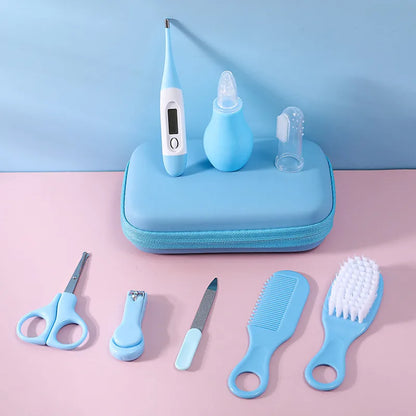 13/8/4Pcs Baby Care Kit - Newborn Beauty & Nail Kit, Baby Medical Care Tools, Nail Clippers, Hair Brush