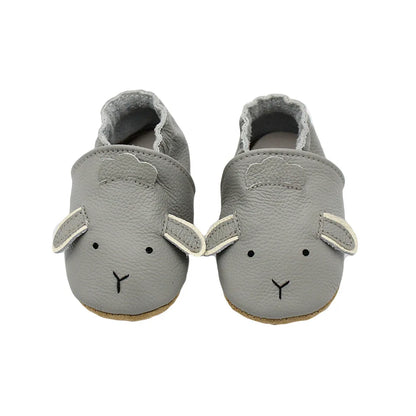 Baby Leather Casual Crib Shoes – First Steps Educational Walkers for Toddler Boys & Girls, Animal Sneakers for Newborns