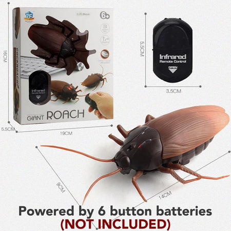 RC Insect Toy Kit – Remote Control Spider, Cockroach, and Ladybird Electric Prank for Kids and Adults