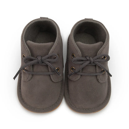 KIDSUN Baby Shoes Boys Classical Cotton Non-Slip Soft-Sole Rubber Sole Toddler Girl Boots Infant Crib First Walkers 3 Colors