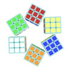 Cubelab 1cm Mini Magic Cube, Tiny 3x3 Professional Speed Cube, Magic Cube Puzzle in Blue, Pink, Black, Toy for Children & Kids Gift