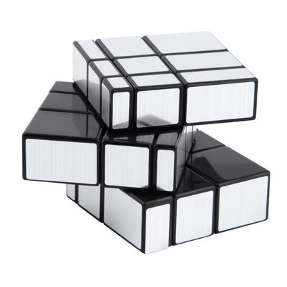 Neo Magic Mirror Cube 3x3x3, Gold & Silver Professional Speed Cube Puzzle, Educational Toy for Children & Adults, Gifts