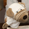 Stuffed Plush Hand and Finger Puppets, Lion Elephant Bunny Monkey Educational Toy for Kids
