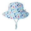 Kids UPF50+ Bucket Sun Hat with Adjustable Chin Strap — Baby & Toddler Beach Hat, 46–54 cm (18.1–21.3 in) for Ages 0–8, Unisex
