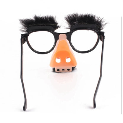 Big Nose Funny Glasses – Novelty Prank Gag Prop for Adults & Kids, 1-Pack Halloween Party Accessory