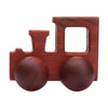 Beech Wood Cartoon Van Wooden Car Blocks - Montessori Educational Baby & Toddler Teether Gift
