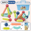 Magnetic Constructor Blocks Set – Magnet Stick and Rod Building Toys for Kids, Montessori Educational Toy for Boys and Girls