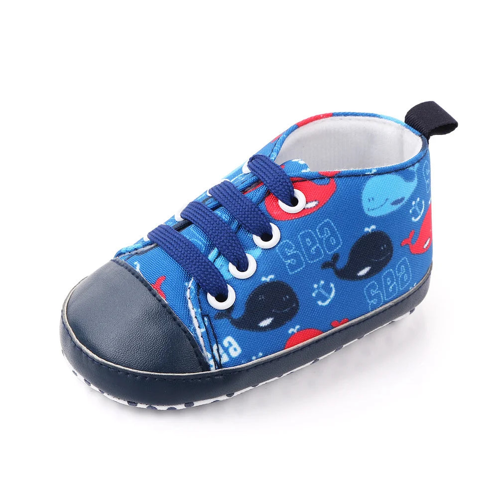 Lytwtw’s Spring Autumn Cute Cartoon Animals Sports Baby Shoes – Soft Sole First Walkers for Toddlers