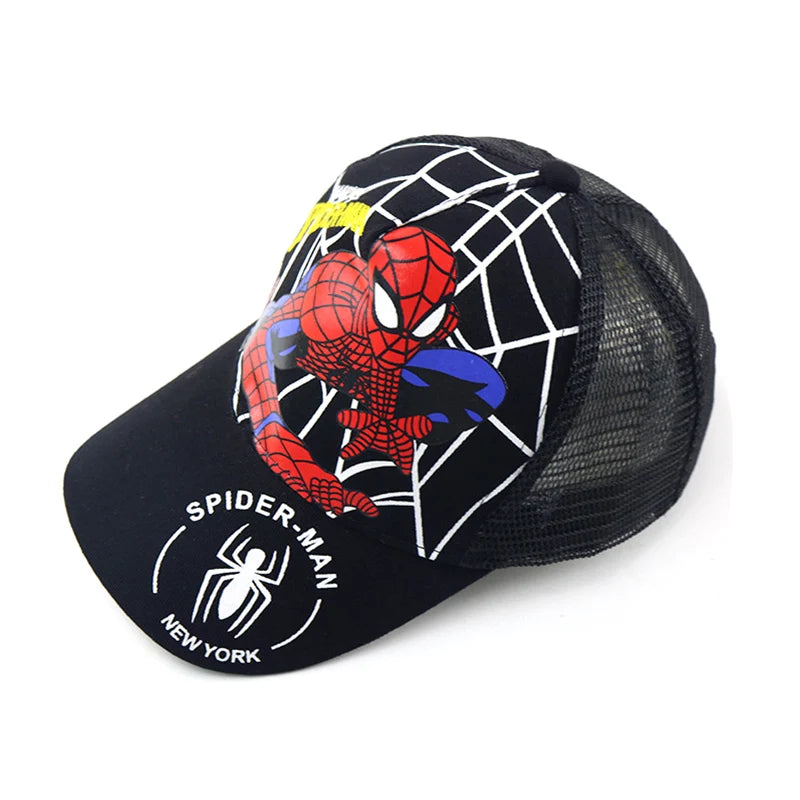 Disney Spider-Man Kids Baseball Cap — Cute Adjustable Sun Hat & Visor for Boys & Girls, Unisex (Ages 3–8 | 50–54 cm / 19.7–21.3 in)