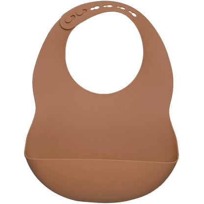 Muslinlife Newborn Baby Silicone Feeding Bibs | Waterproof Toddler Breakfast Tableware | Baby Feeding Bibs for Toddlers - Kidzy Market