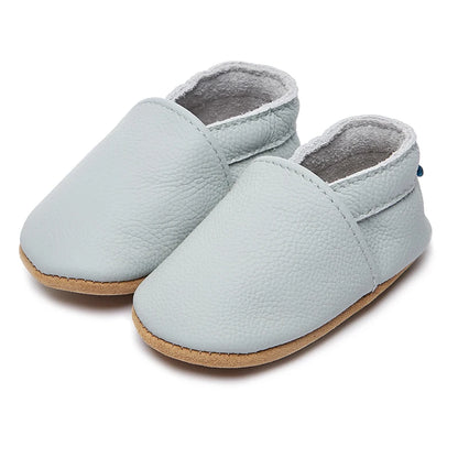Genuine Leather Soft Unisex Baby Shoes – Slip-On Moccasins in Various Colors for Infants