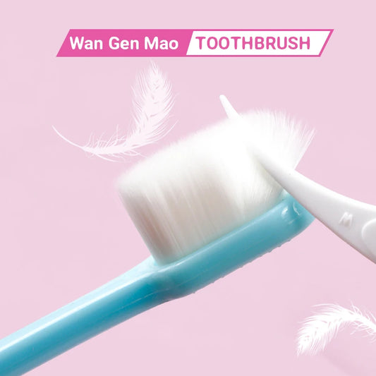 1Pc 12000 Ultra-Fine Bristles Soft Toothbrush, Portable Teeth Deep Cleaning & Whitening, Adults & Children Toothbrush
