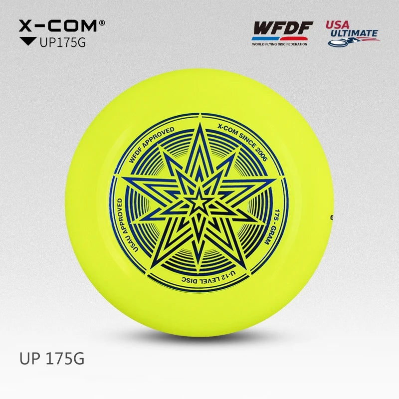 X-COM Professional Ultimate Flying Disc - WFDF Certified 175g (6.2 oz), 10.75 in (27.3 cm) - Includes Storage Bag, 4 Colors