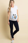 Brand New Women Pregnancy Clothes Baby Now Loading Pls Wait Maternity T-shirt Summer Short Sleeve Pregnant T-shirts
