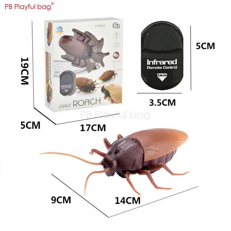 RC Insect and Animal Toy – Electric Simulated Snake, Cockroach, Pillbug Remote Control Toy