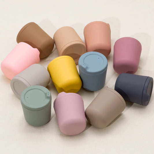Newest Silicone Baby Drinking Cup, Infant Feeding Leak-Proof Cup, Portable Children’s Water Bottle, Newborn Accessories (250ml/8.45oz)