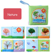 Baby Cloth Book for 0–12 Months – Soft Learning Toy for Early Cognitive Development